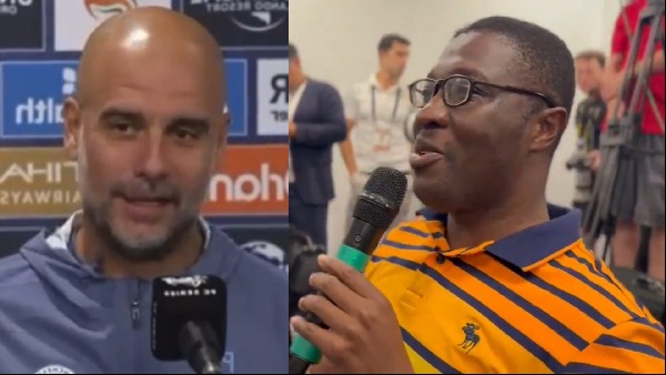 Pep Guardiola's Hilarious Response to Atta Poku's Questions at Man City vs Chelsea Press Conference