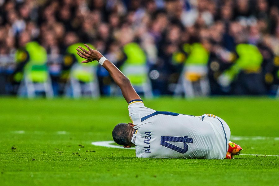 Real Madrid Provides Positive Updates On David Alaba's Injury