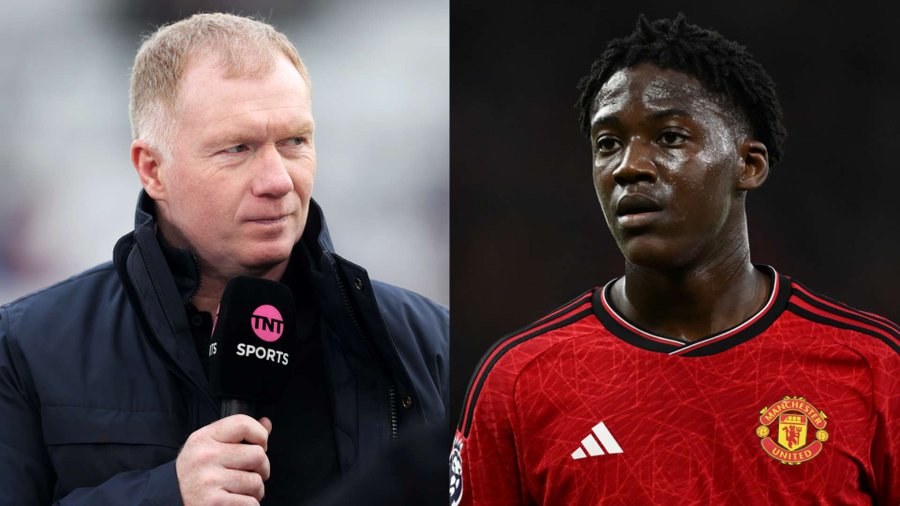 Paul Scholes Compares Kobbie Mainoo to Zinedine Zidane