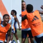 Kylian Mbappé and Vinícius Jr. Showcase Chemistry at Real Madrid Training