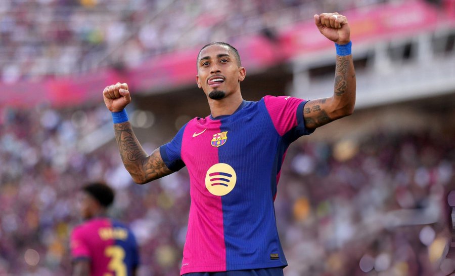 Barcelona don't need to sign any new player into the team - Raphinha after his hat-trick