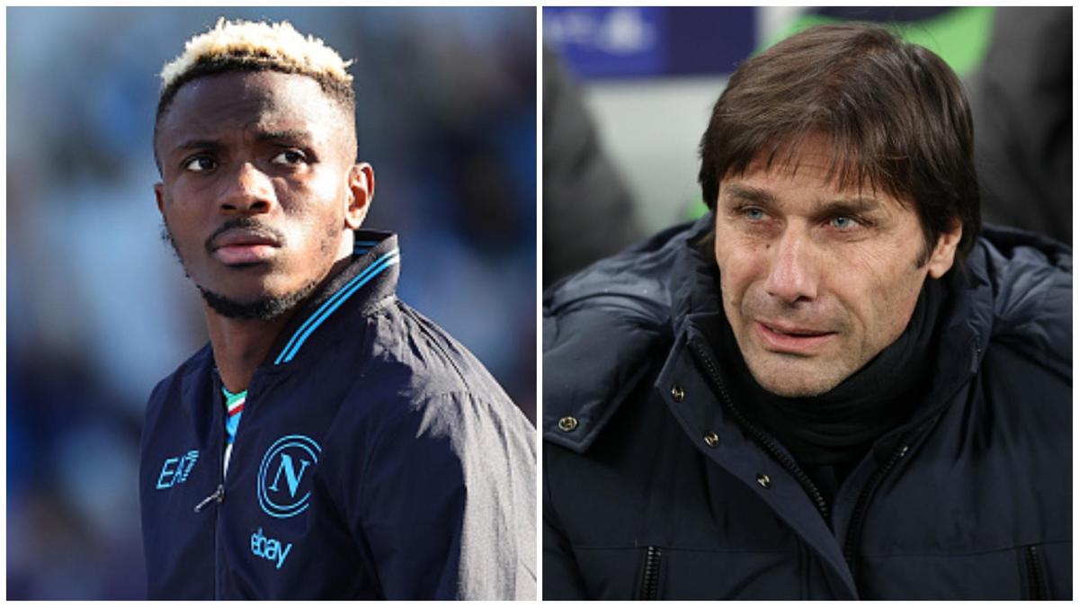 I want accept Osimhen back to the team - Antonio Conte