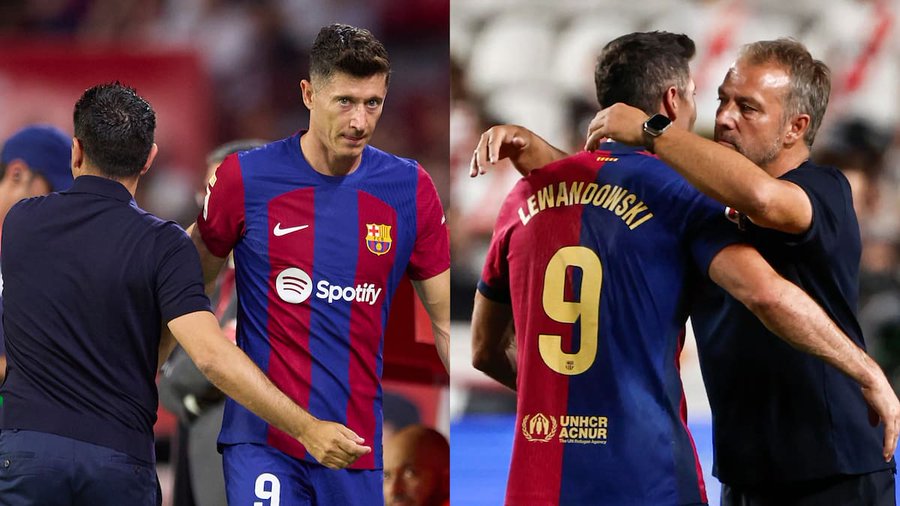 Lewandowski Explains the Difference Between Hansi Flick and Xavi’s Barcelona