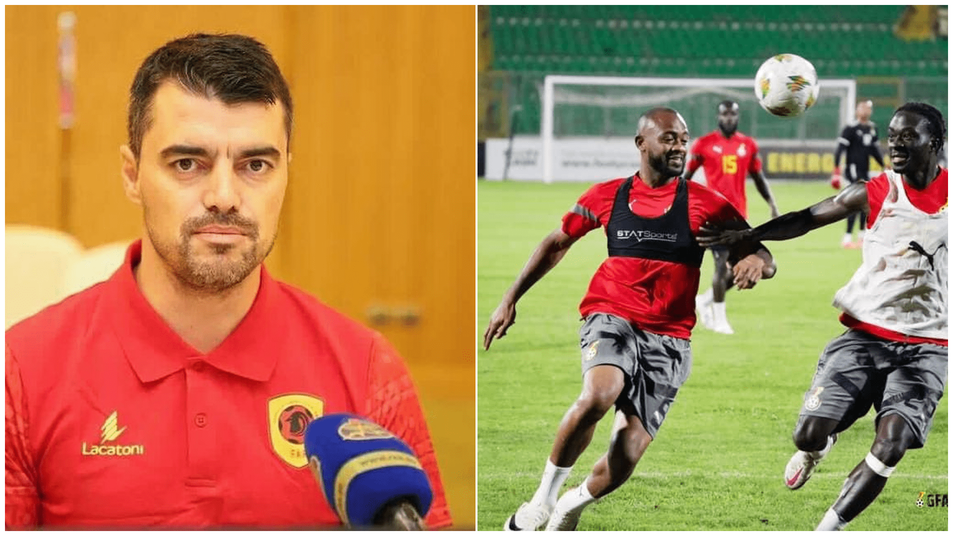 Angola Coach Confident of Beating Ghana Despite Black Stars Improvement