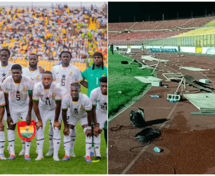 Angry Fans Cause Chaos After Black Stars Defeat to Angola