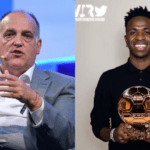 Javier Tebas Backs Vinicius Jr for Ballon d’Or Glory