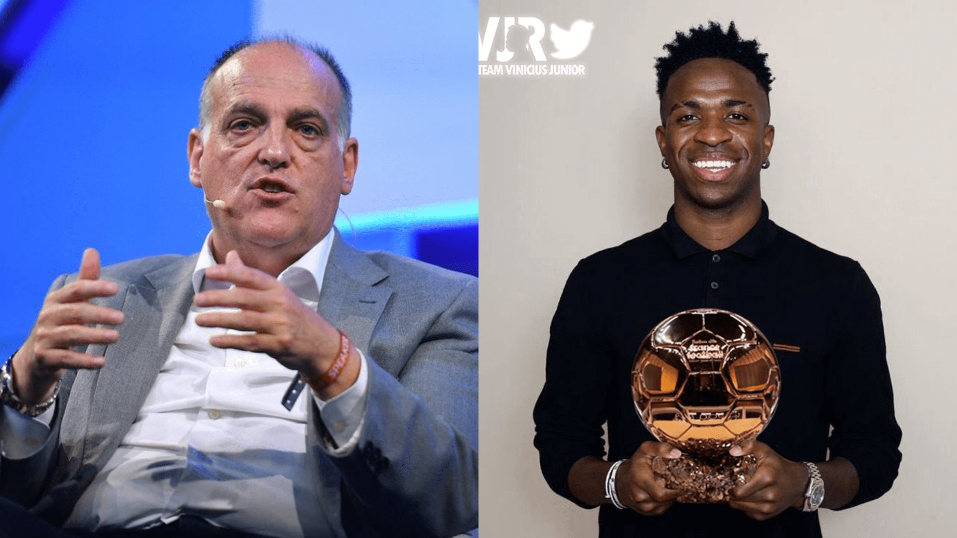 Javier Tebas Backs Vinicius Jr for Ballon d’Or Glory