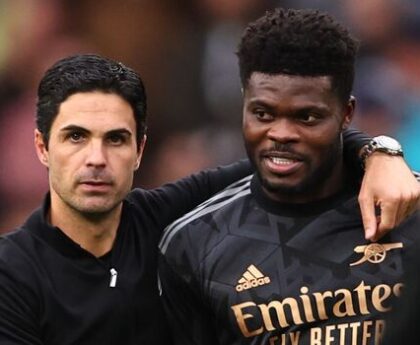 Mikel Arteta Praises Thomas Partey's Form, Calls Him a "Massive Player" for Arsenal